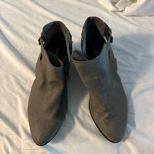 Torrid Gray Ankle Boots